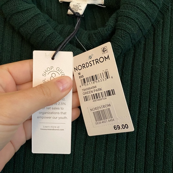 Treasure & Bond Turtleneck Sweater Dress - Picture 5 of 5